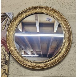 Hammered Gold Mirror